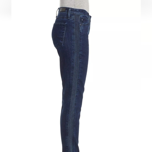 Adriano Goldschmied Prima Ankle Pintucked Indigo Pursuit Jeans Size 26 - Picture 3 of 11